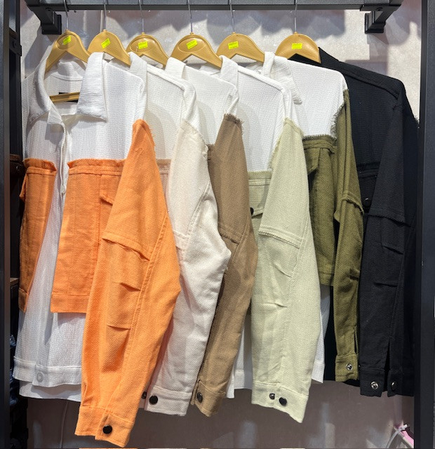 شومیز دوتکه کنفی