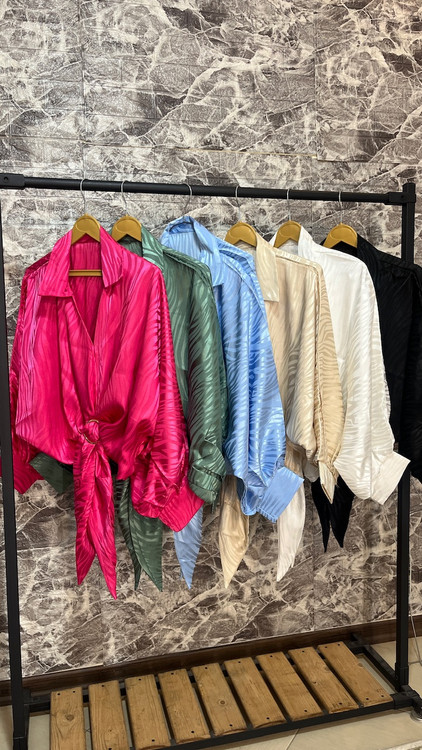 شومیز زبرا ساتن