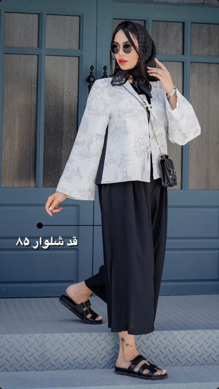 ست کت شلوار زنانه کد ۱۰۹۰